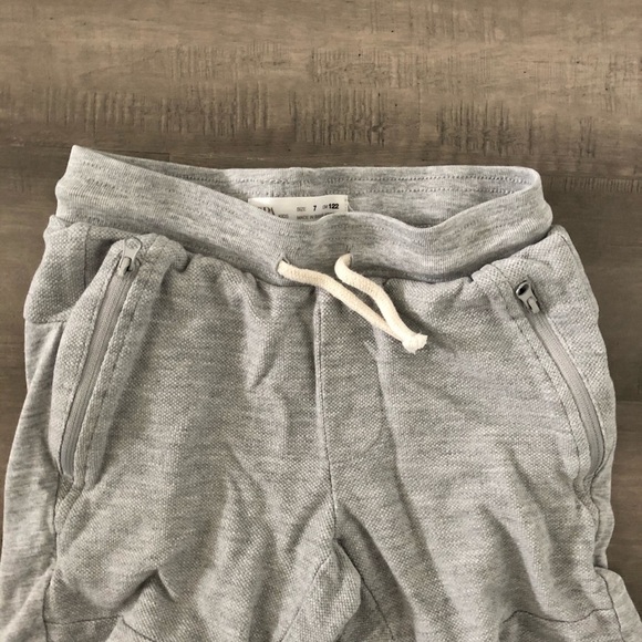 ZARA Boys Gray Shorts size 7 - Picture 2 of 6